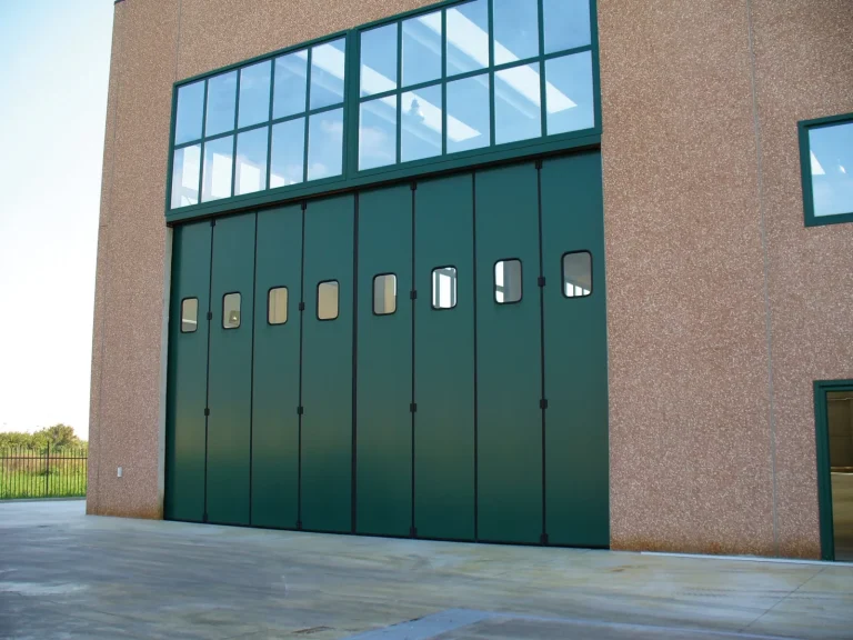 Portone-a-libro-industriale-APOLLO-Verde-RAL-6005-min